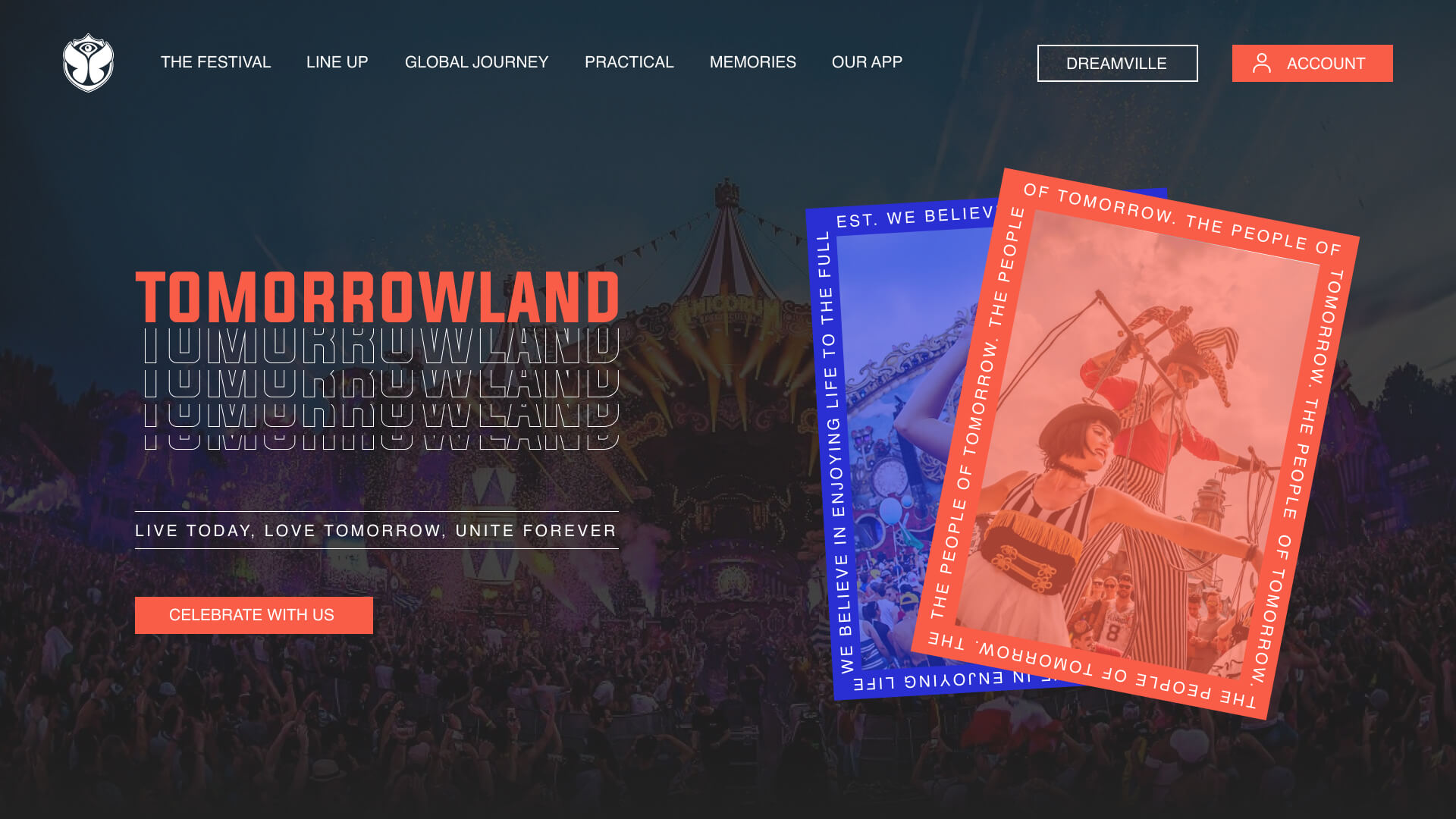 Tomorrowland - UI/UX